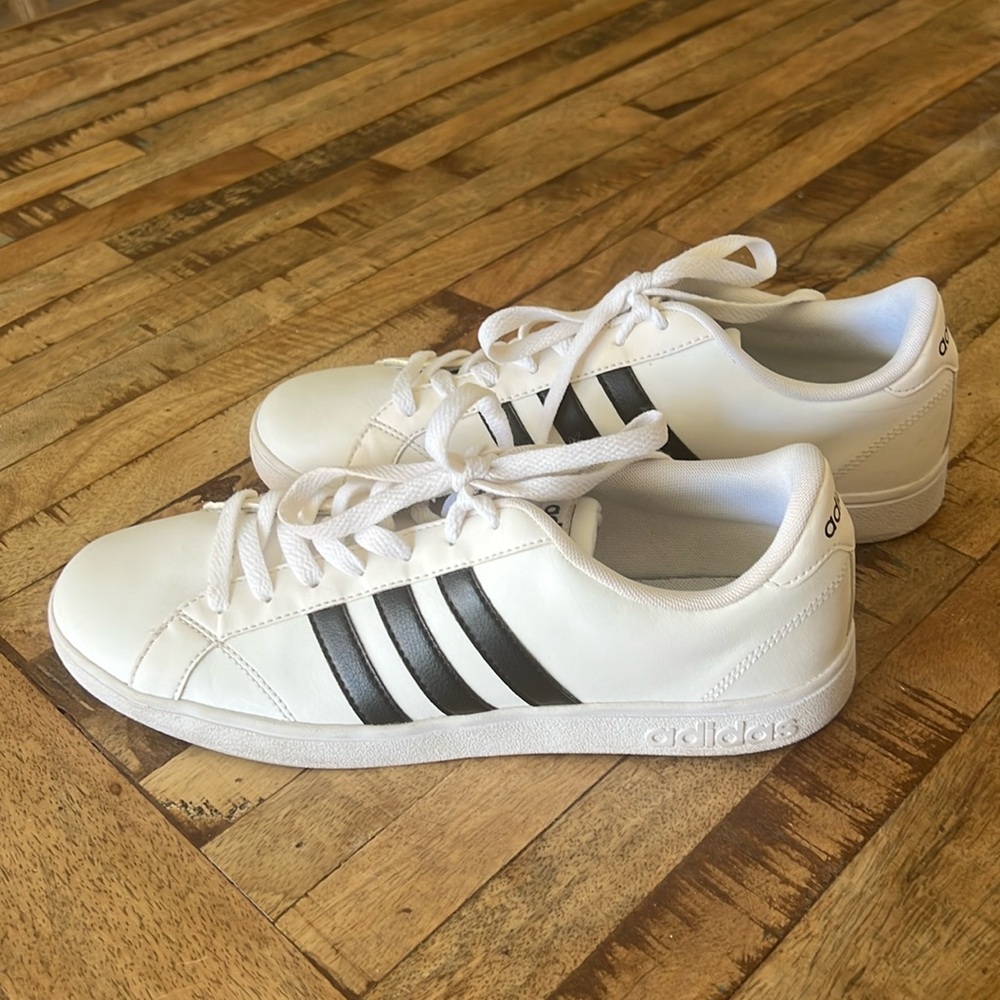 Adidas Neo Comfort Footbed White Sneakers